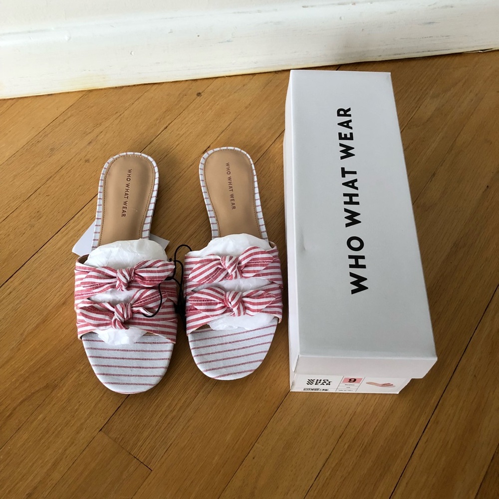 NWT Who What Wear Florence Sandals